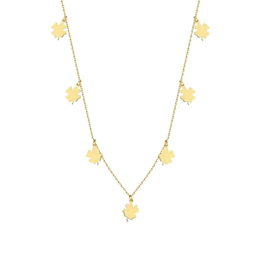 Gold Clover Ketten Halskette