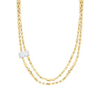 Gold Ketten Baguette Halskette