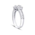 0.74 ct. Diamant Baguette Ring