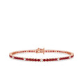 3.96 ct. Diamant Rubin Armband