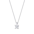 0.08 ct. Diamant Solitär Halskette