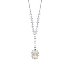 2.12 ct. Diamant Fancy Halskette