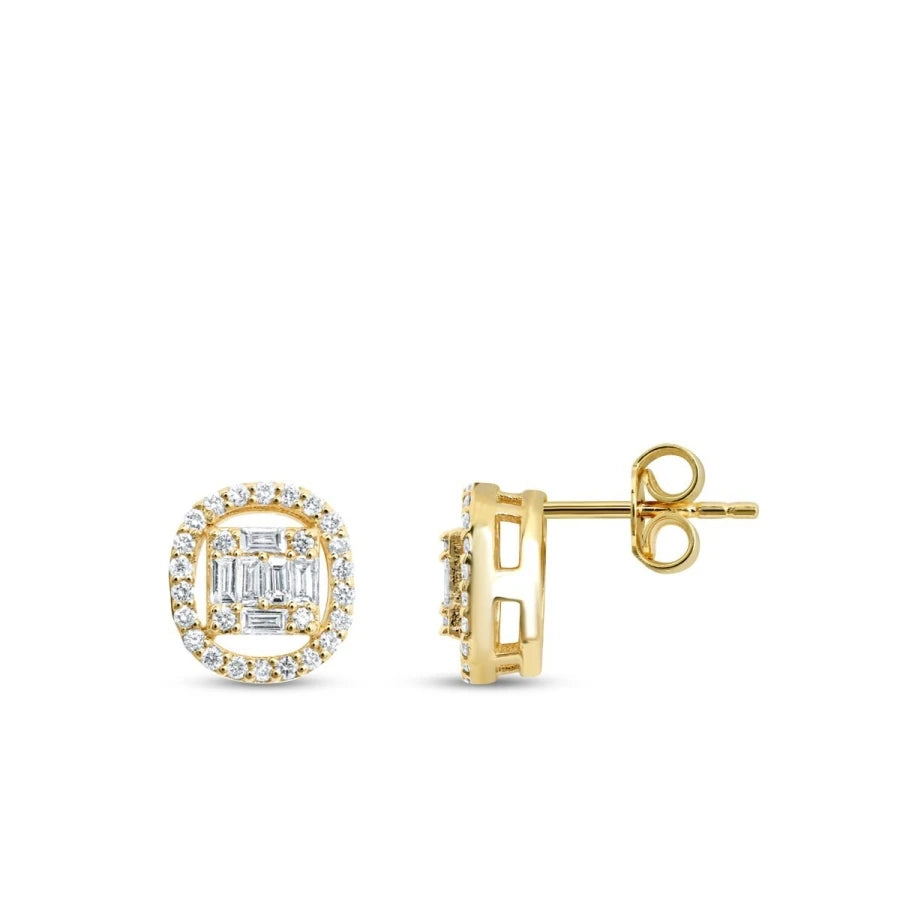 0.66 Karat Diamant Baguette Set