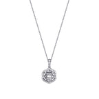 0.31 ct. Diamant Baguette Trend Halskette