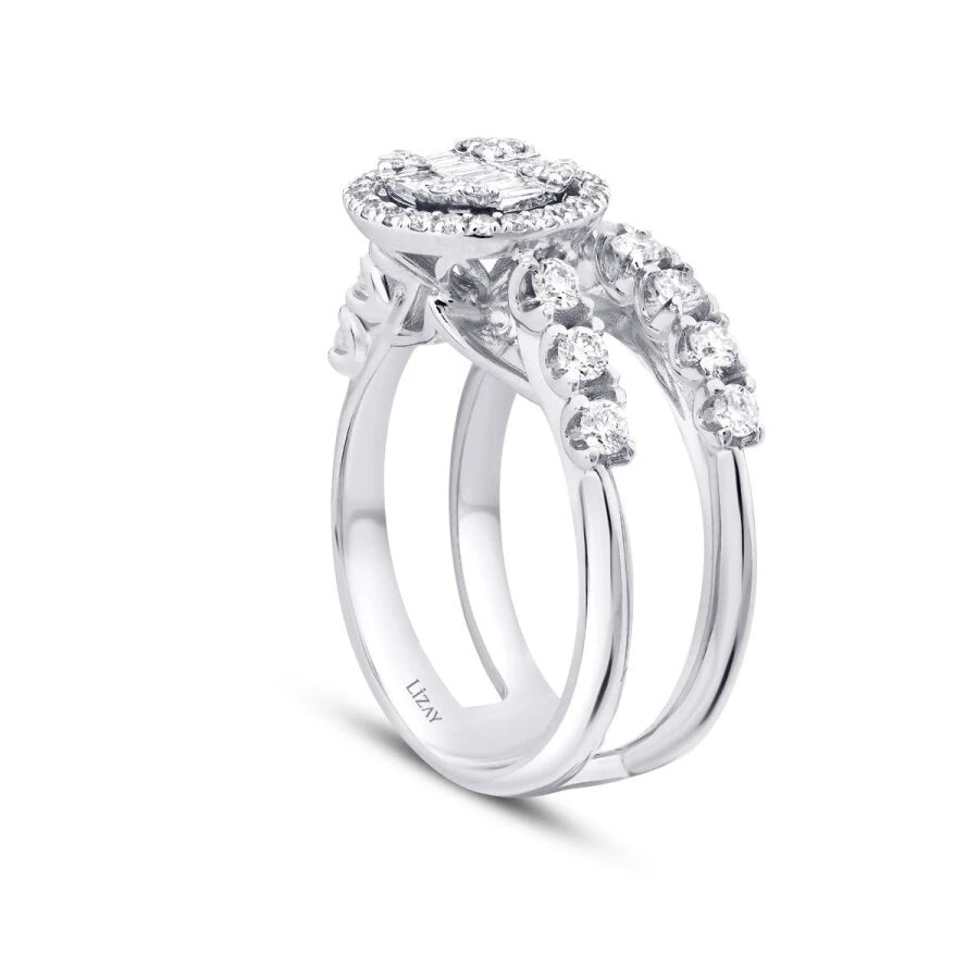 1.09 ct. Diamant Baguette Ring