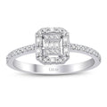 0.28 ct. Diamant Baguette Ring