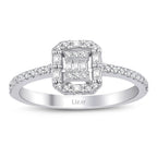 0.28 ct. Diamant Baguette Ring