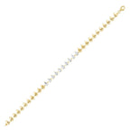 Gold Armband mit Tropfenstein