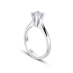 0.40 ct. Diamant Rund Solitär Verlobungsring