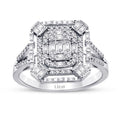0.67 ct. Diamant Baguette Ring
