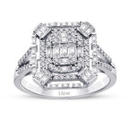 0.67 ct. Diamant Baguette Ring
