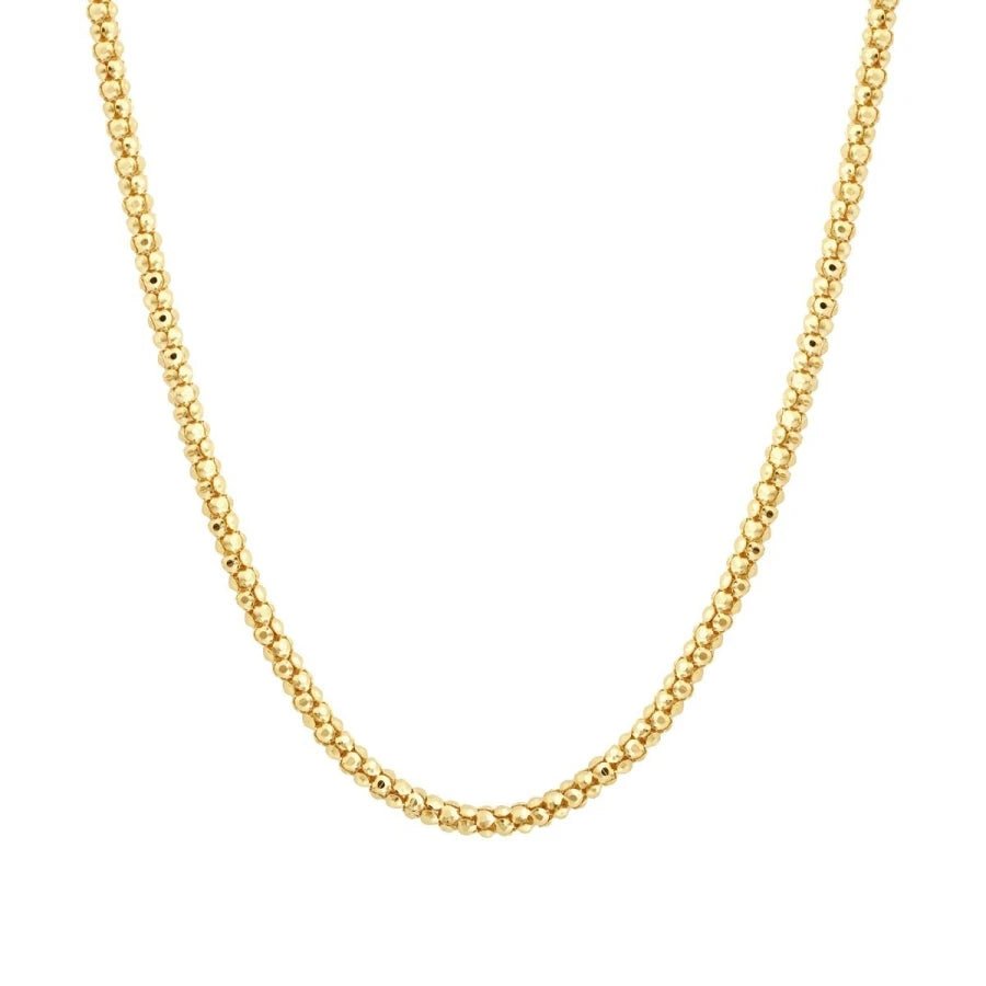 Gold Kugelkette Halskette