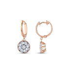 0.60 ct. Diamant Trend Baguette Ohrringe