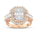 1.33 ct. Diamant Baguette Ring