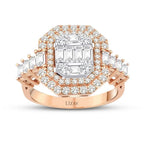1.33 ct. Diamant Baguette Ring
