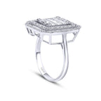 0.79 ct. Diamant Baguette Ring