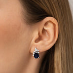 8.69 Karat Diamant Saphir Set