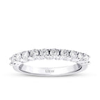 0.56 ct. Diamant Halb-Eternity Ring