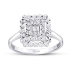 0.35 Karat Diamant Baguette Set