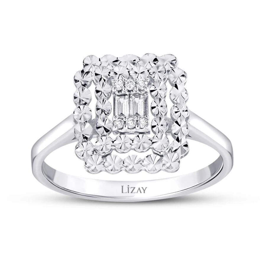 0.35 Karat Diamant Baguette Set