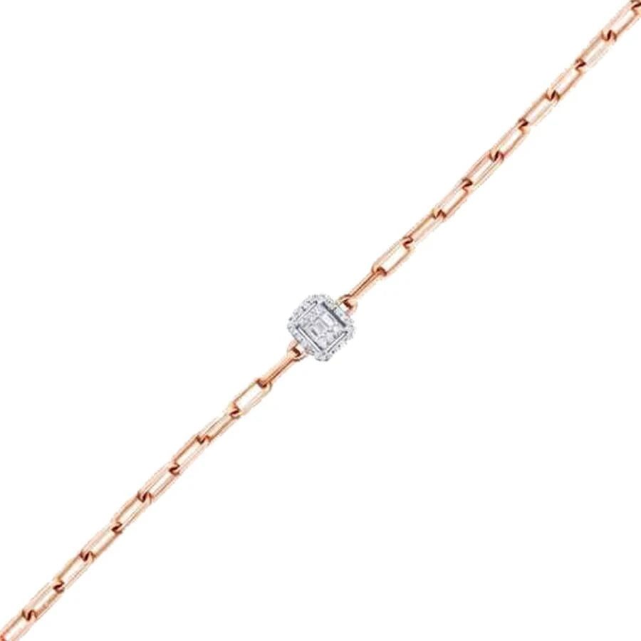 0.17 ct. Diamant Baguette Armband