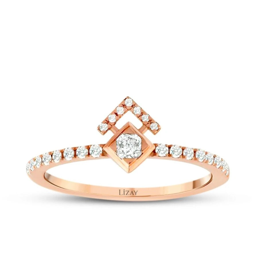 0.27 ct. Diamant Trend Ring