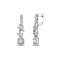 1.23 ct. Diamant Baguette Ohrringe