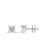 0.34 ct. Diamant Solitär Ohrringe