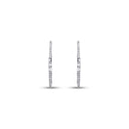 0.53 ct. Diamant Creolen Ohrringe