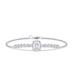 0.17 ct. Diamant Baguette Armband