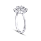 0.35 ct. Diamant Baguette Ring