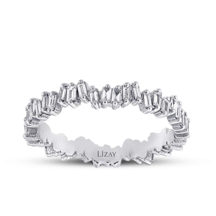 0.70 ct. Diamant Eternity Baguette Ring