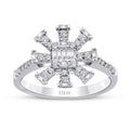 0.29 ct. Diamant Baguette Trend Ring