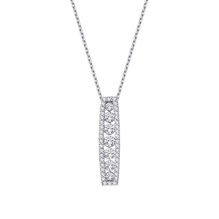 0.49 ct. Diamant Aurora Halskette