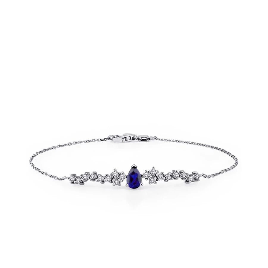 0.71 ct. Diamant Saphir Armband