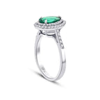 1.52 ct. Diamant Farbstein Ring