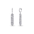 0.65 ct. Diamant Baguette Ohrringe