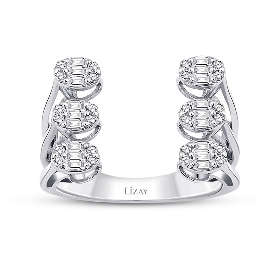 0.39 ct. Diamant Baguette Ring