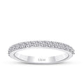 0.26 ct. Diamant Halb-Eternity Ring
