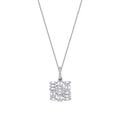 0.43 ct. Diamant Baguette Trend Halskette