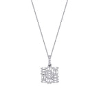 0.43 ct. Diamant Baguette Trend Halskette