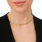 Gold Ketten Baguette Halskette