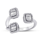 0.51 ct. Diamant Baguette Ring