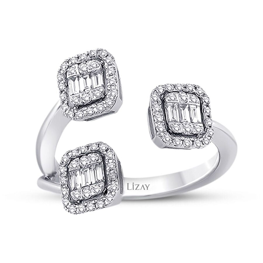 0.51 ct. Diamant Baguette Ring