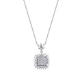 0.76 ct. Diamant Baguette Halskette
