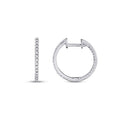 0.29 ct. Diamant Creolen Ohrringe