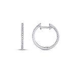 0.29 ct. Diamant Creolen Ohrringe