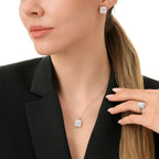 0.19 ct. Diamant Baguette Ohrringe