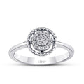 0.17 ct. Diamant Rund Ring