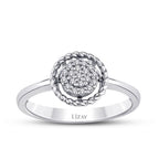 0.17 ct. Diamant Rund Ring